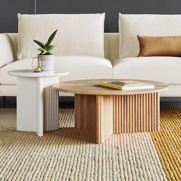 Gus* Modern Odeon Coffee Table - White Oak