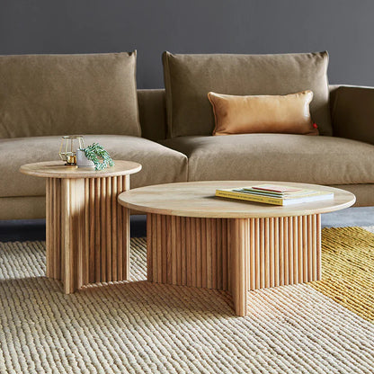 Gus* Modern Odeon Coffee Table - White Oak
