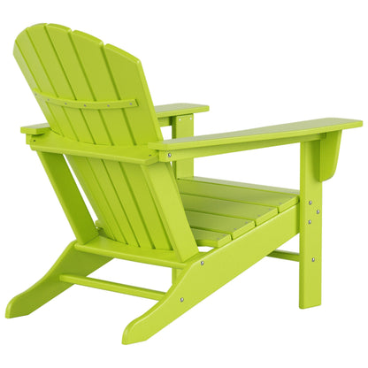 Polytrends Altura Outdoor Eco-Friendly All Weather Poly Patio Adirondack Chair (Set of 2)