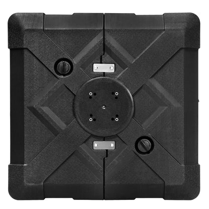 Pellebant 220 lbs Patio Cantilever Umbrella Base with Wheels - N/A