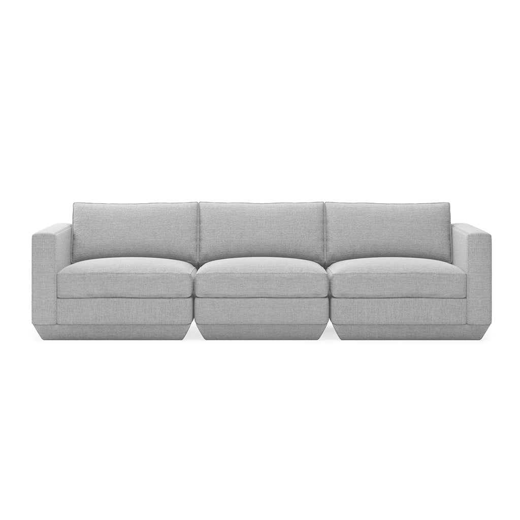 Gus* Modern Podium Three Piece 102 Sofa