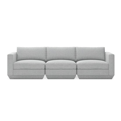 Gus* Modern Podium Three Piece 102 Sofa
