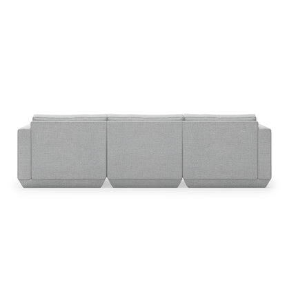 Gus* Modern Podium Three Piece 102 Sofa