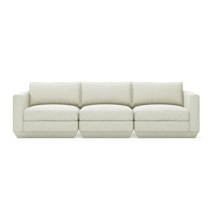 Gus* Modern Podium Three Piece 102 Sofa