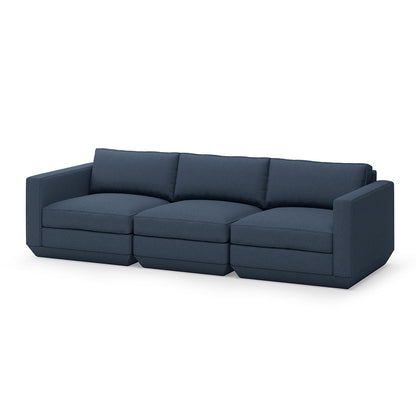Gus* Modern Podium Three Piece 102 Sofa