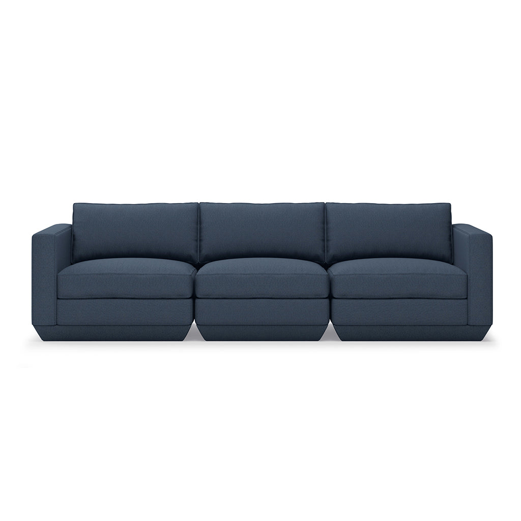 Gus* Modern Podium Three Piece 102 Sofa