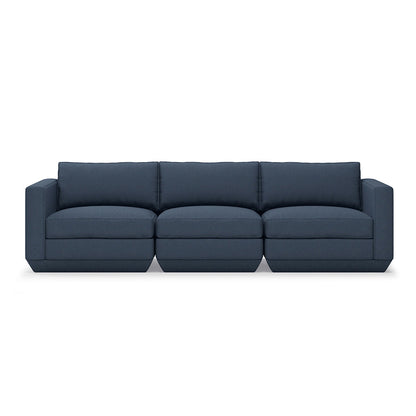 Gus* Modern Podium Three Piece 102 Sofa