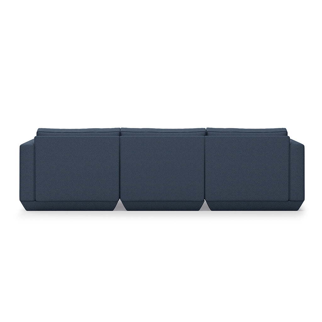Gus* Modern Podium Three Piece 102 Sofa