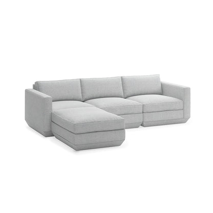 Gus* Modern Podium 4 Piece Sectional