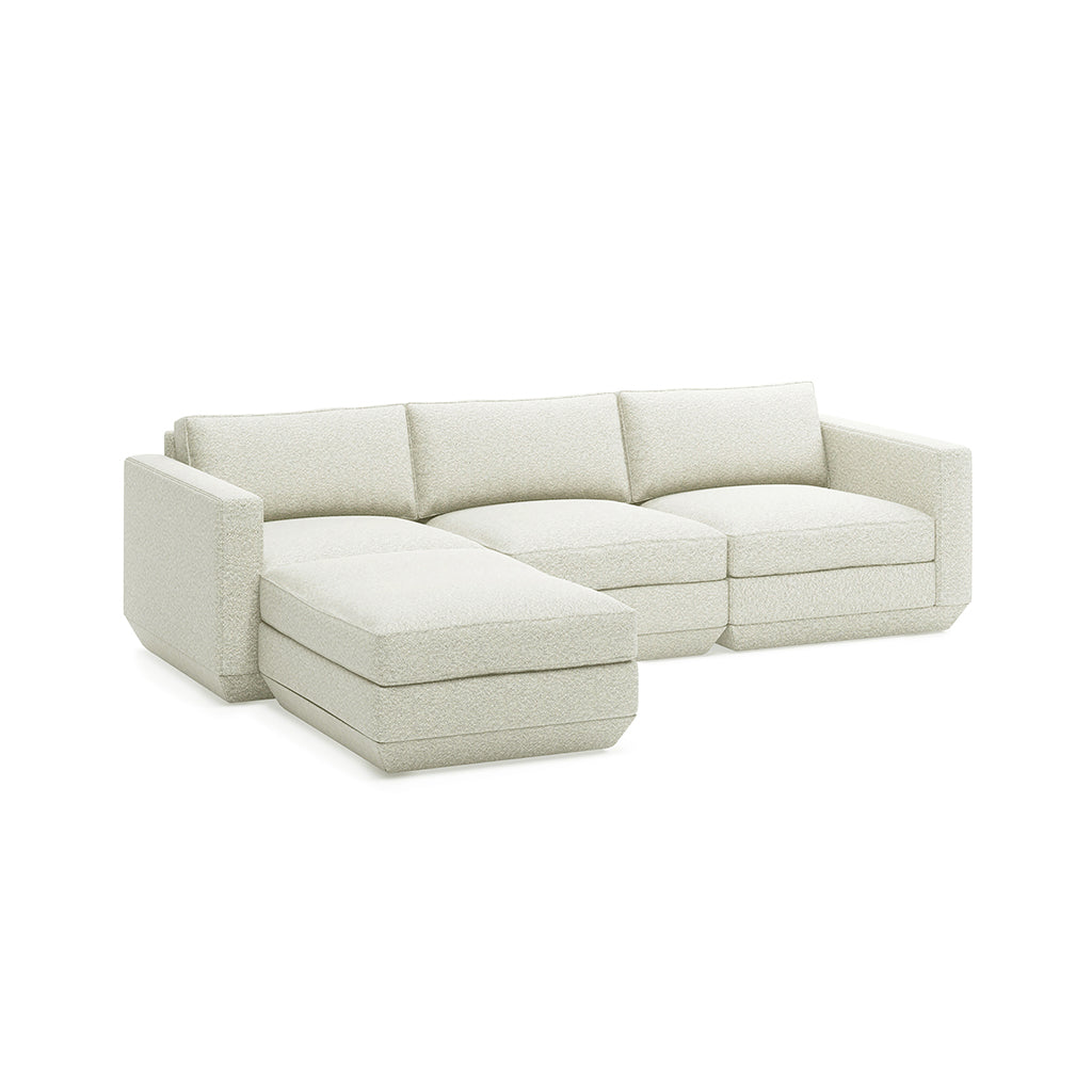 Gus* Modern Podium 4 Piece Sectional