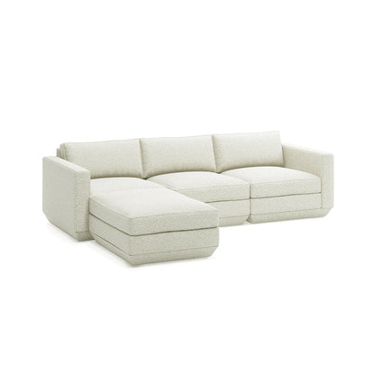Gus* Modern Podium 4 Piece Sectional