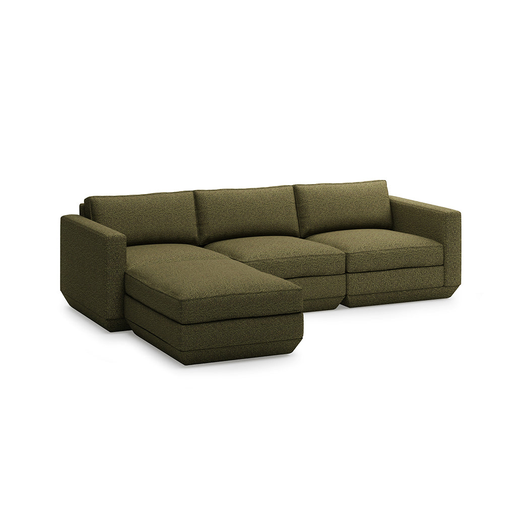 Gus* Modern Podium 4 Piece Sectional