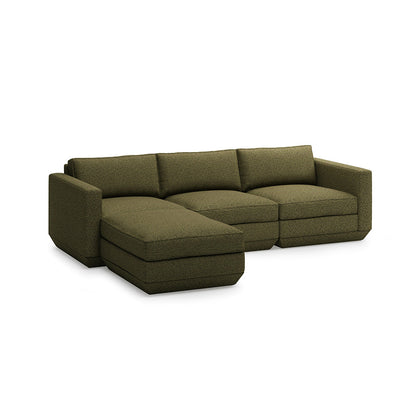 Gus* Modern Podium 4 Piece Sectional