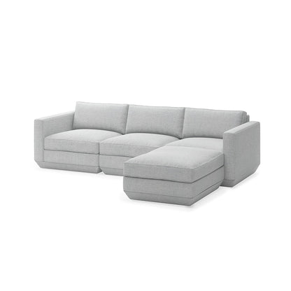 Gus* Modern Podium 4 Piece Sectional
