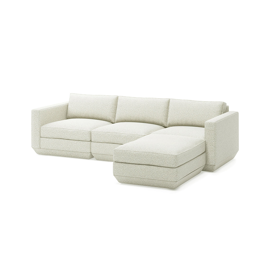 Gus* Modern Podium 4 Piece Sectional