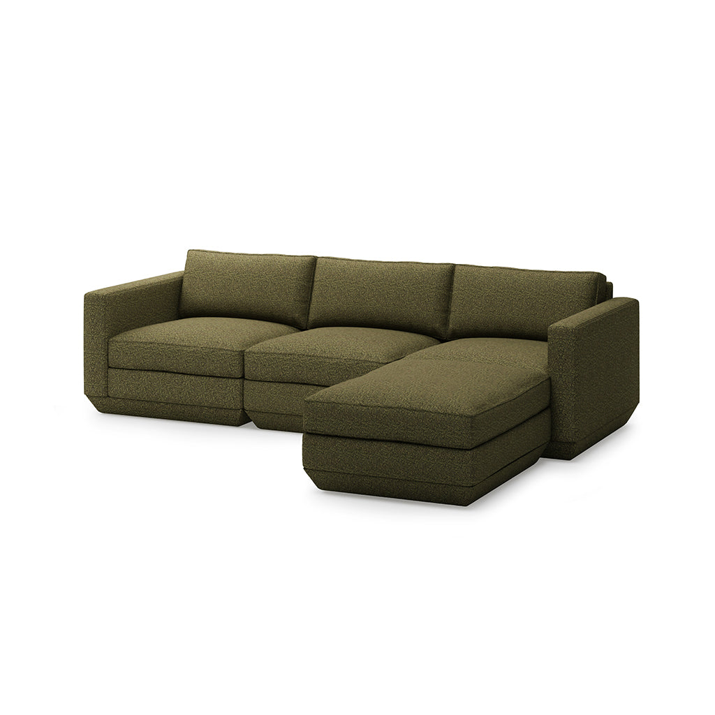 Gus* Modern Podium 4 Piece Sectional