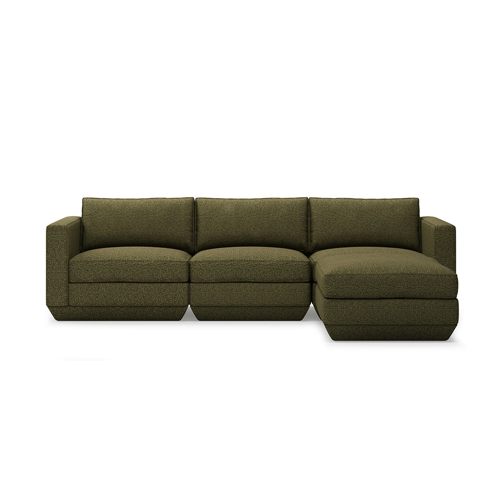 Gus* Modern Podium 4 Piece Sectional