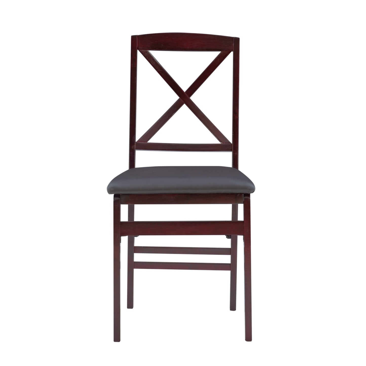 Porch & Den Espresso Folding Chair (Set of 2)