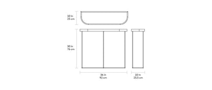 Gus* Modern Porter Console Table