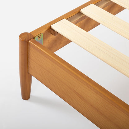 Priage by ZINUS Mid Century Wood Platform Bed Frame
