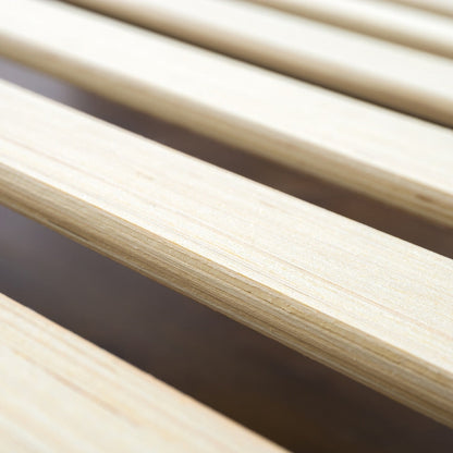 Priage by Zinus Antique Espresso Solid Wood Platform Bed