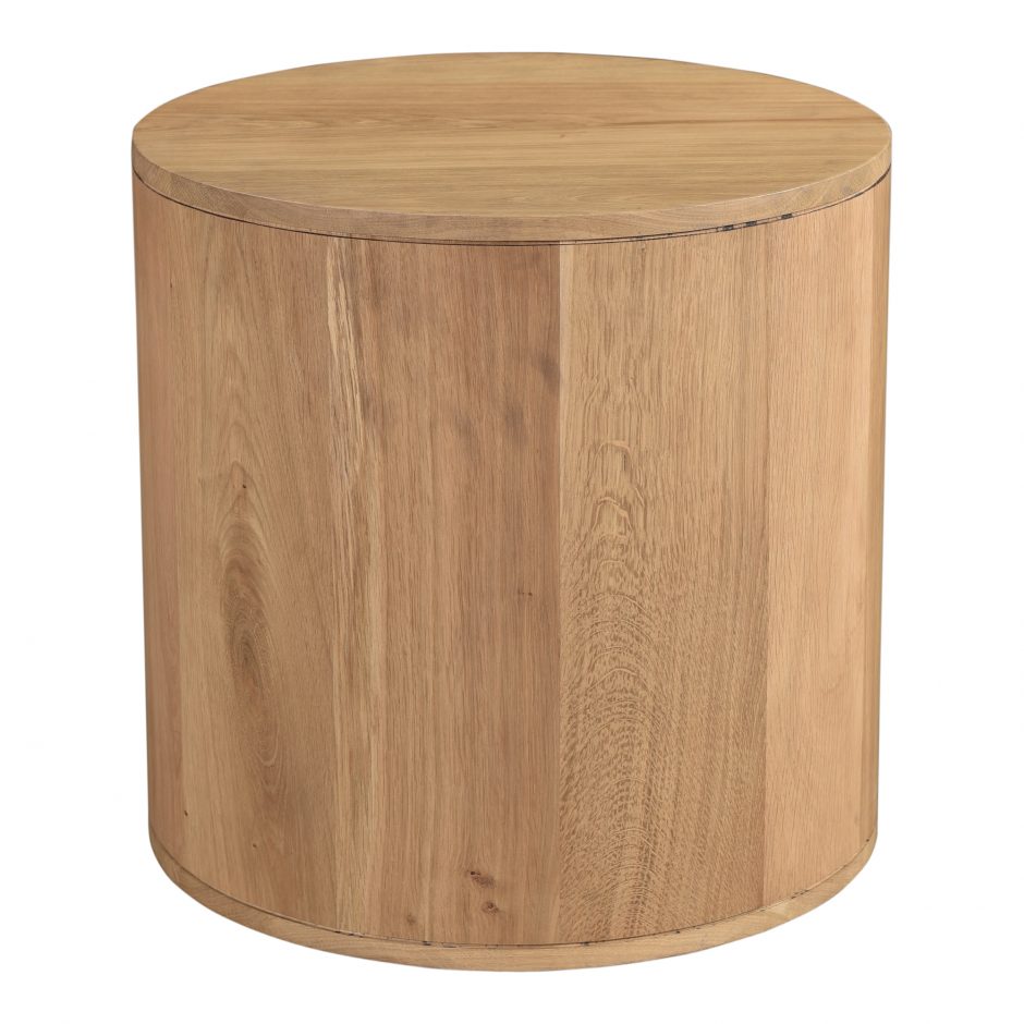 Niko Two Drawer Nightstand - Light Oak