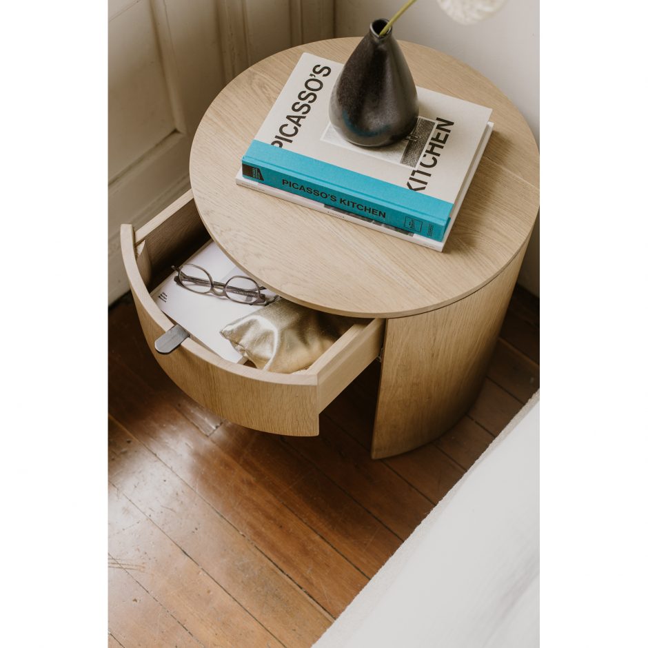 Niko Nightstand - Light Oak