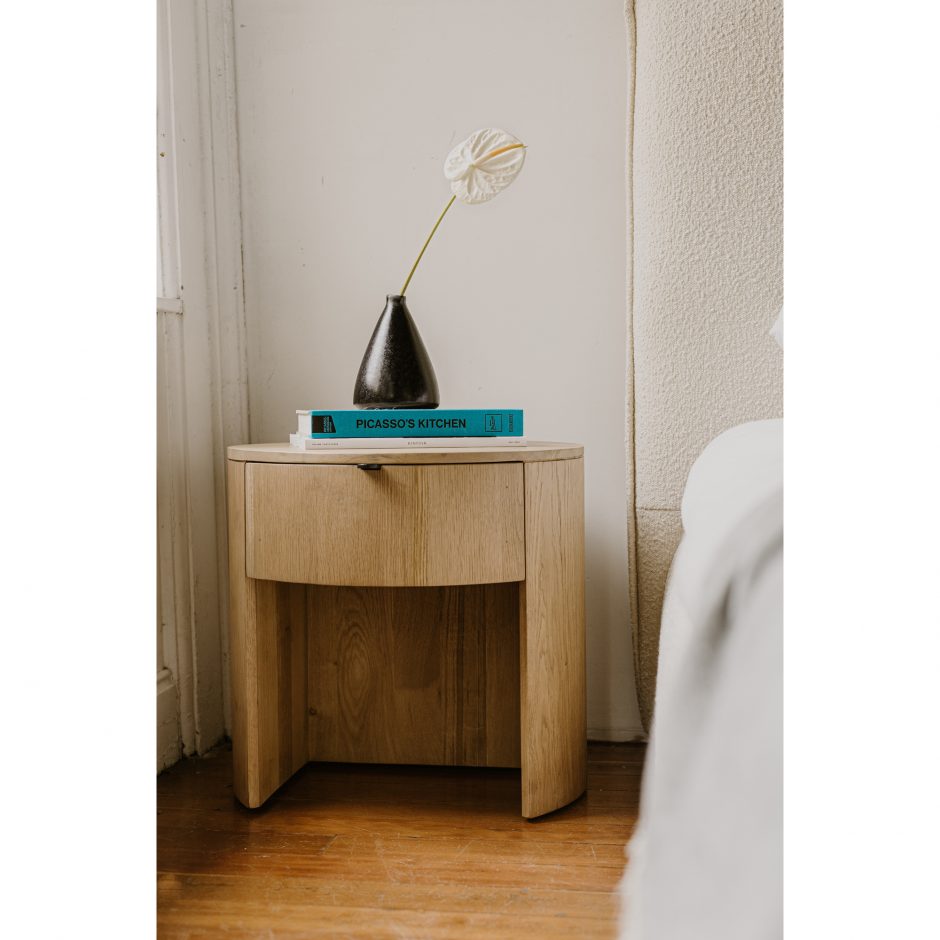 Niko Nightstand - Light Oak