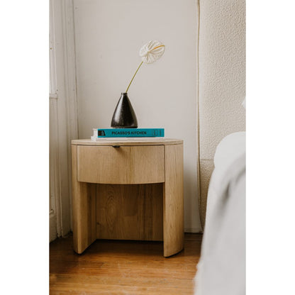 Niko Nightstand - Light Oak