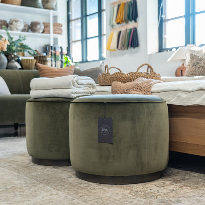 Samson Round Ottoman