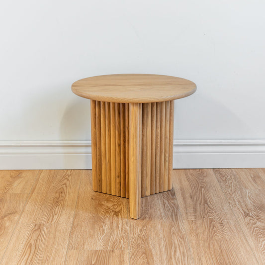Gus* Modern Odeon End Table - White Oak