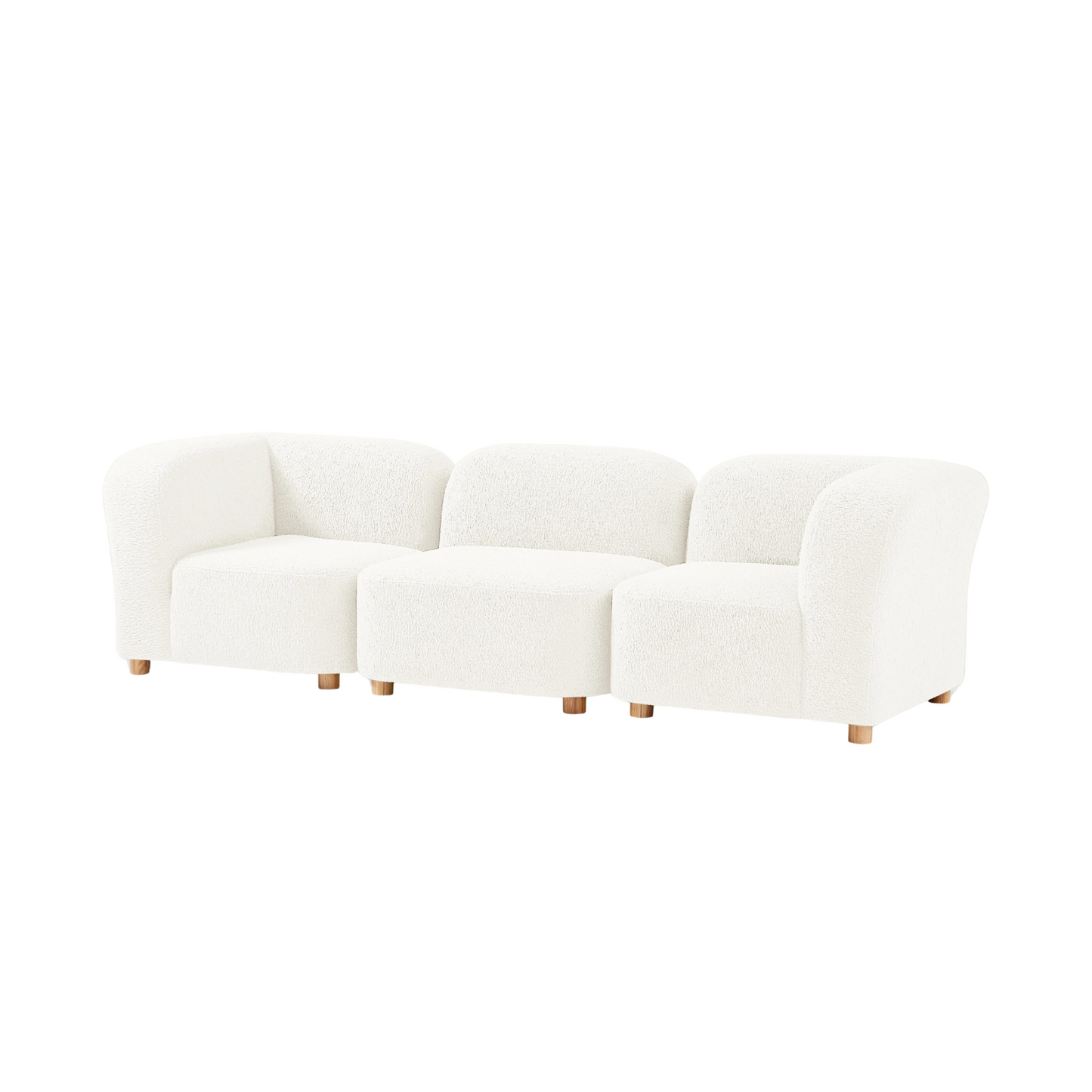 Gus* Modern Circuit Modular 103 Three-Piece Sofa