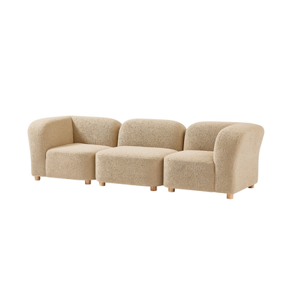 Gus* Modern Circuit Modular 103 Three-Piece Sofa