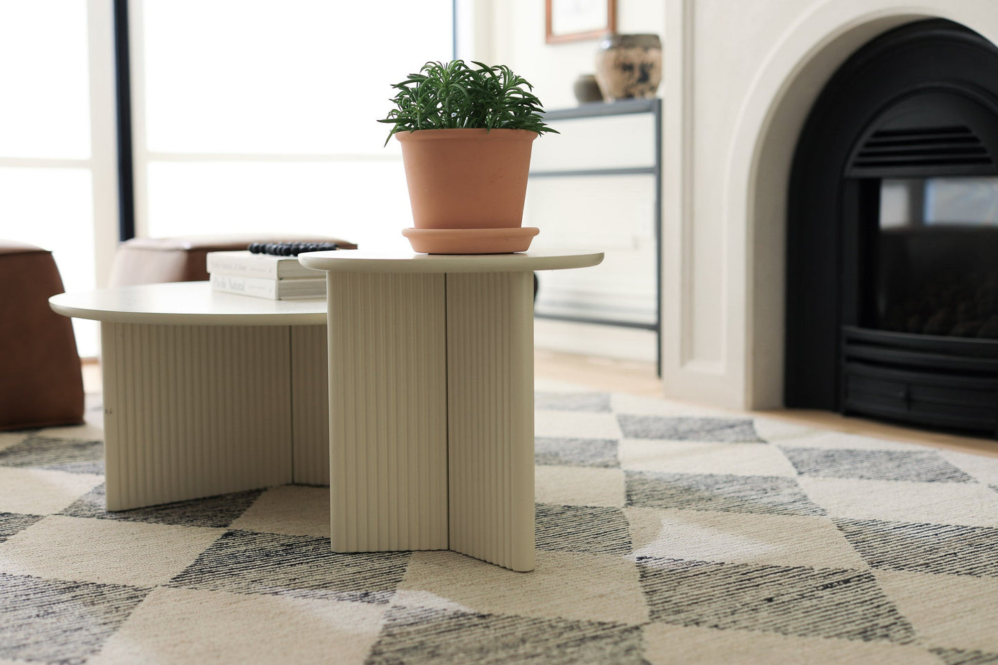 Gus* Modern Odeon Coffee Table - Pearl