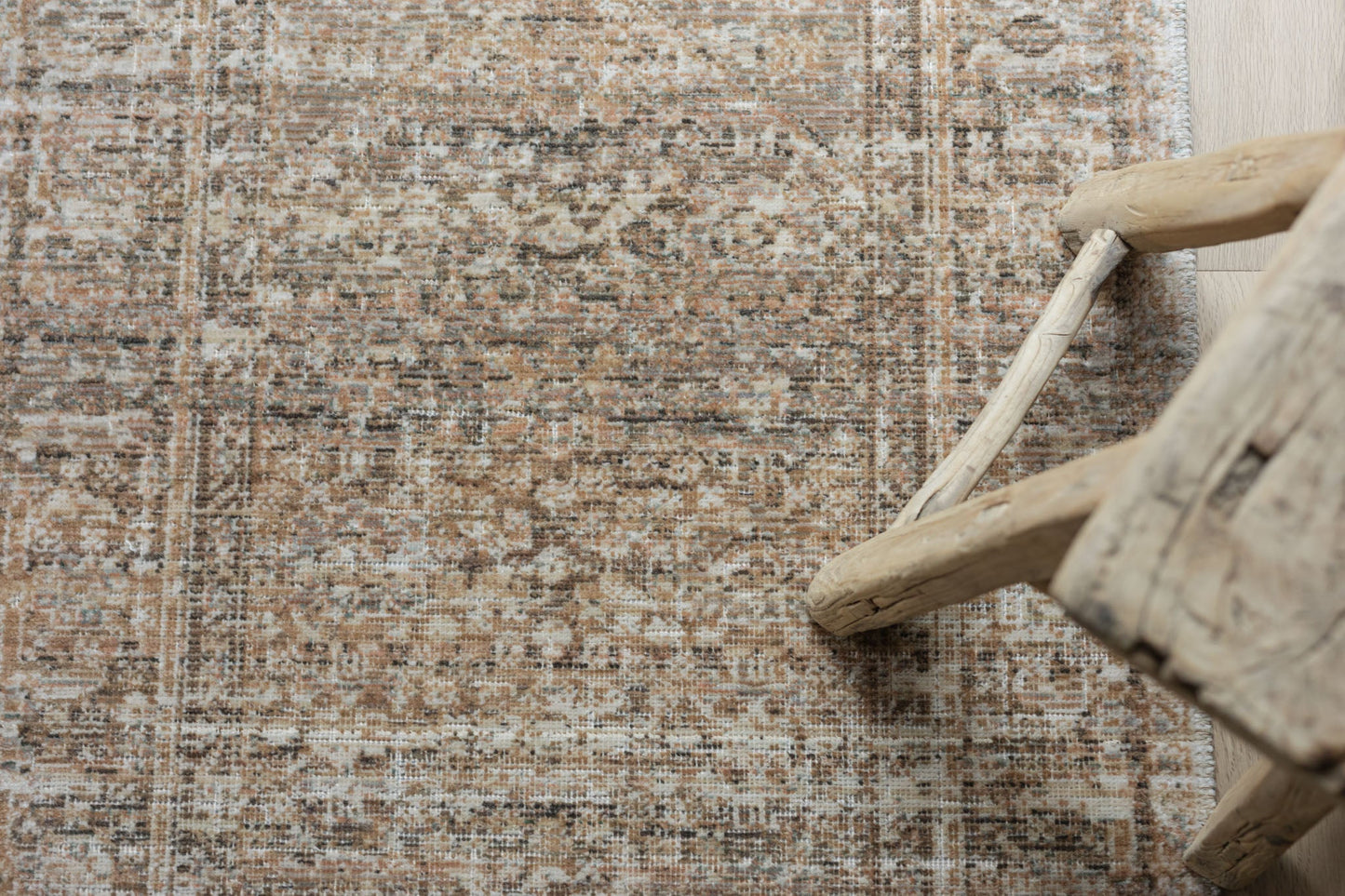 Mable Vintage Stool - Natural