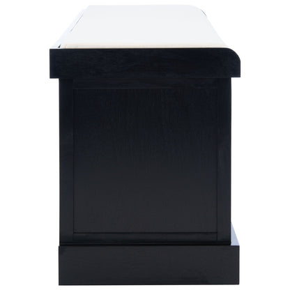 SAFAVIEH Fiorello 3-Drawer with Cushion Storage Bench - 47.3 W x 15 L x 19 H - 47Wx15Dx19H