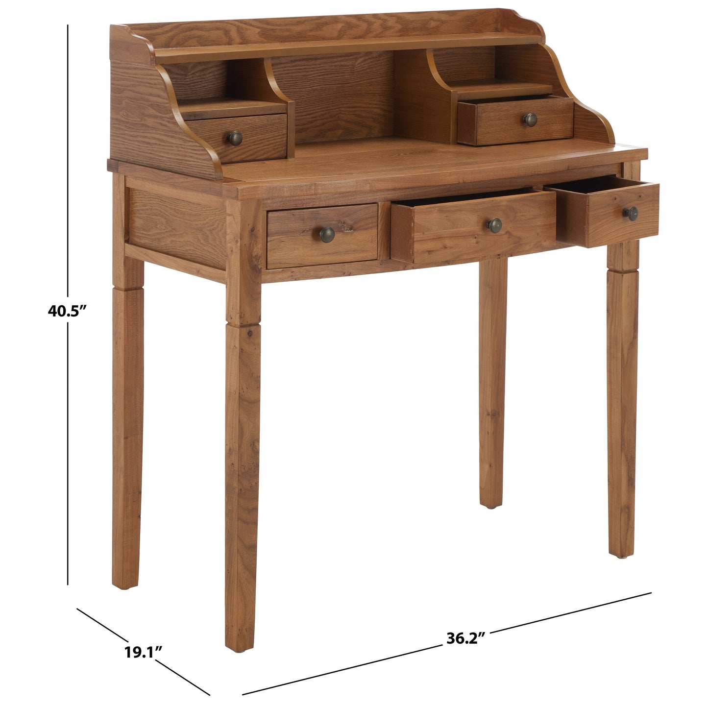 SAFAVIEH Leana 5-Drawer Work Office Writing Desk
