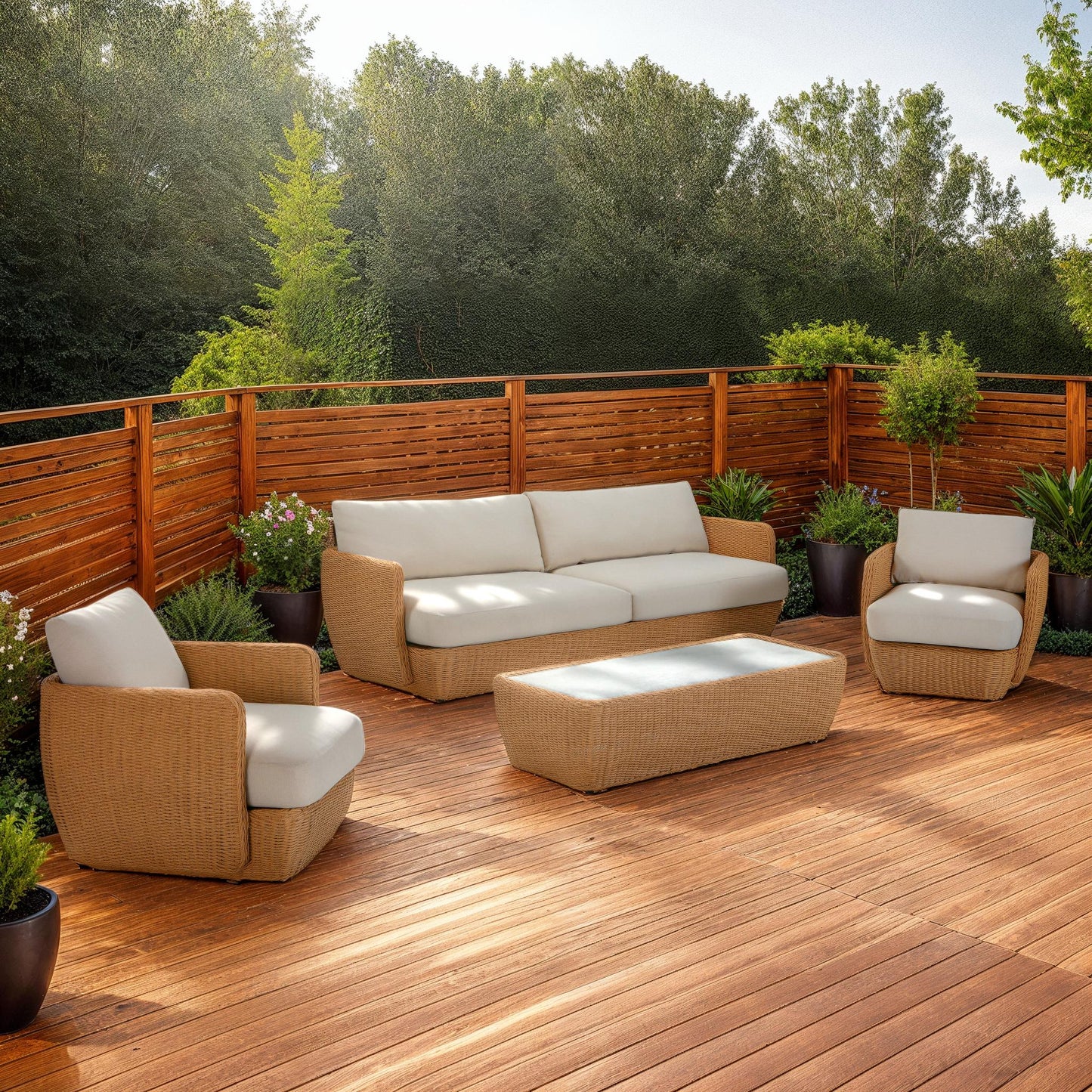 Serene Outdoor Sofa