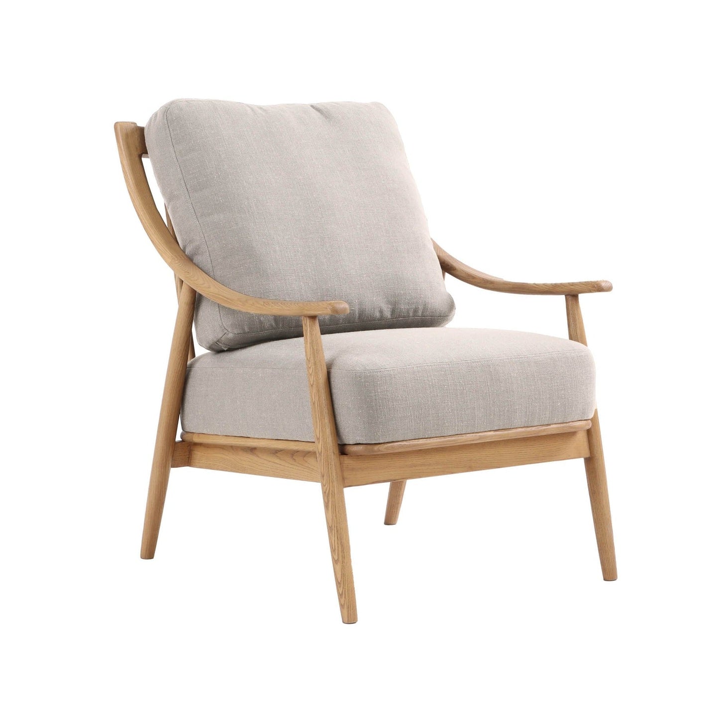 Kelly Club Chair - Light Linen