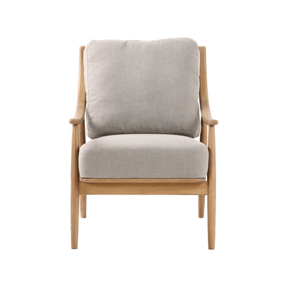 Kelly Club Chair - Light Linen