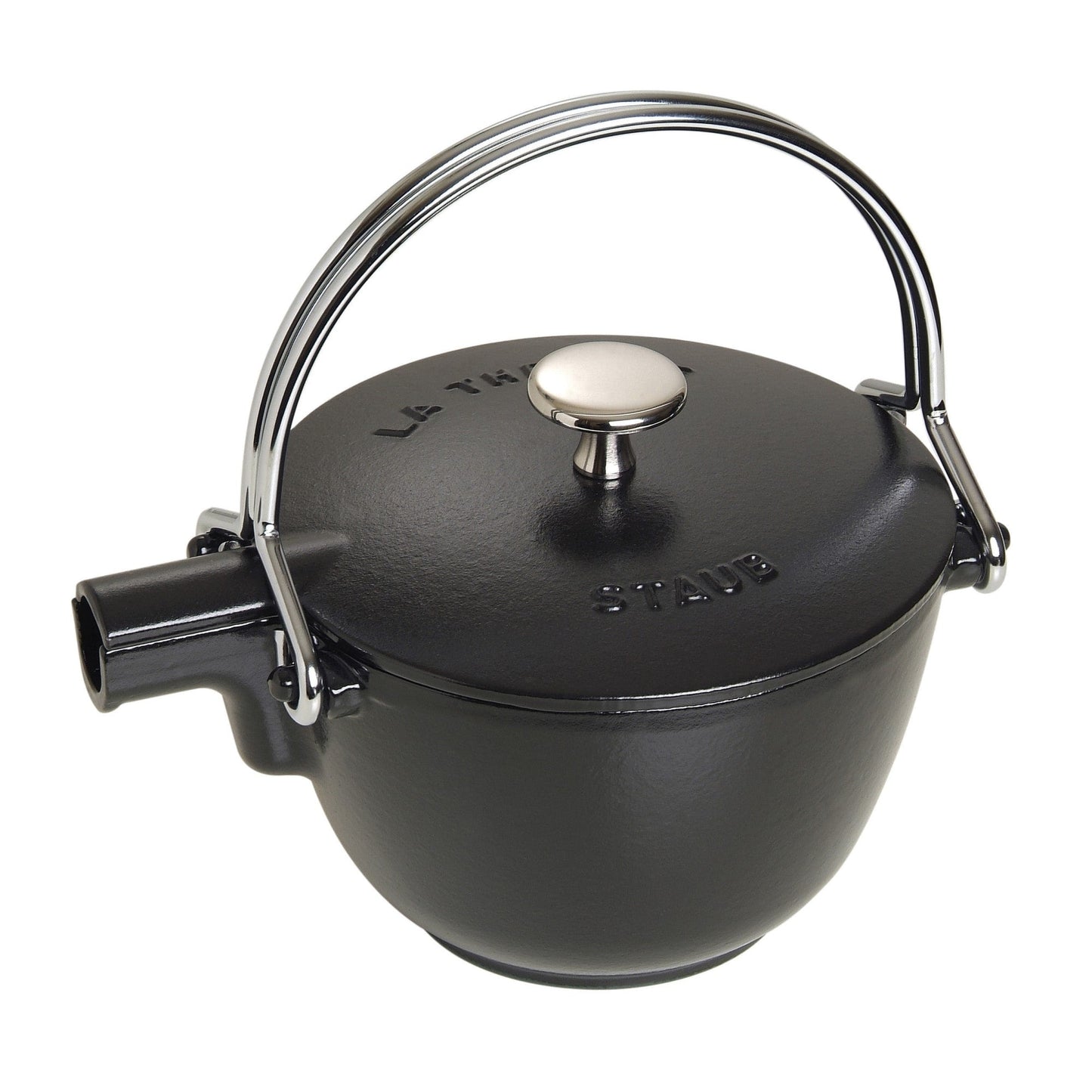 STAUB Cast Iron 1-qt Round Tea Kettle