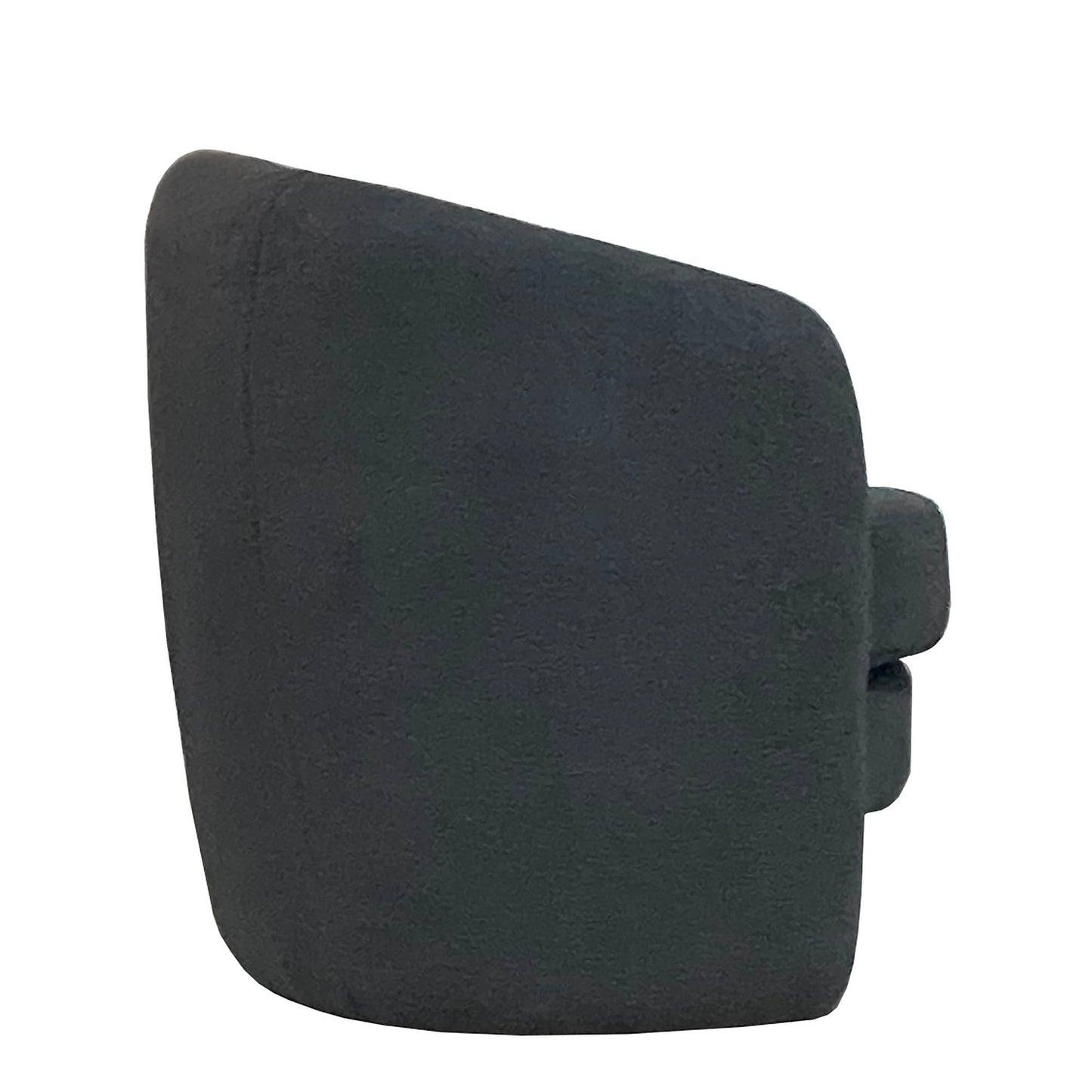 Dana Club Chair - Teddy Dark Grey