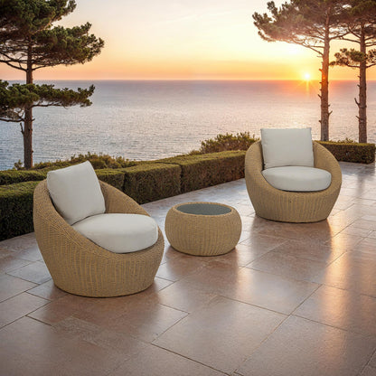 Serene Outdoor Round Club Chair