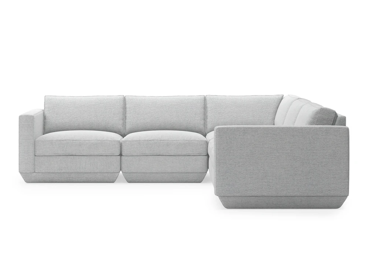 Gus* Modern Podium 5 Piece Sectional