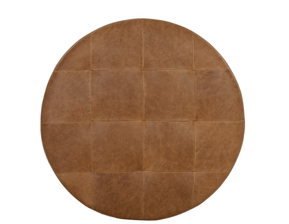 Nila Leather Ottoman
