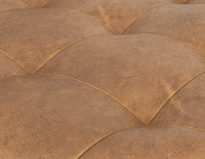 Nila Leather Ottoman