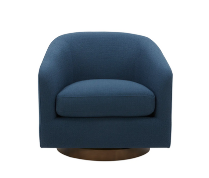 Oscar Swivel Chair - Dark Atlantic
