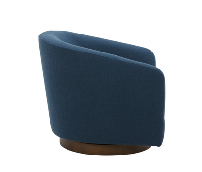 Oscar Swivel Chair - Dark Atlantic