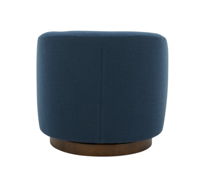 Oscar Swivel Chair - Dark Atlantic