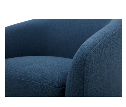 Oscar Swivel Chair - Dark Atlantic